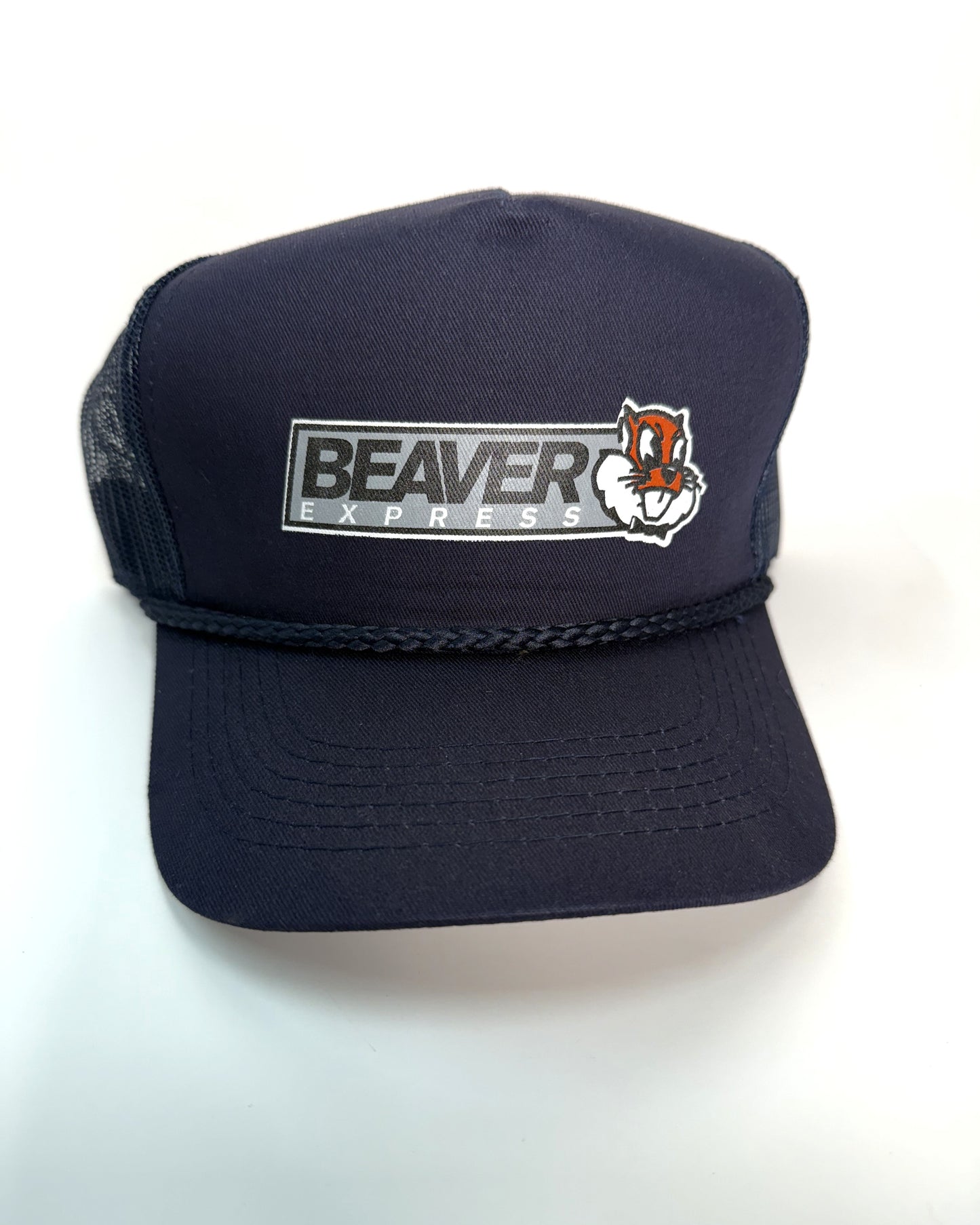 (Blue) Beaver Express Trucker Hat