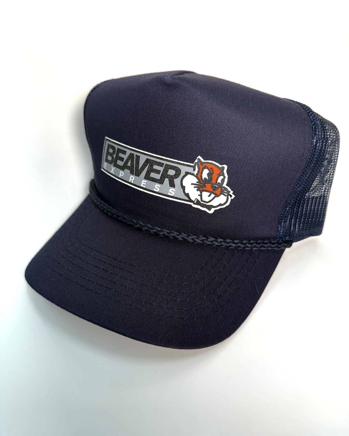 (Blue) Beaver Express Trucker Hat