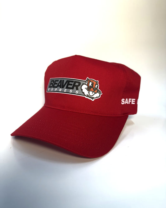 (RED) Beaver Express Baseball Cap