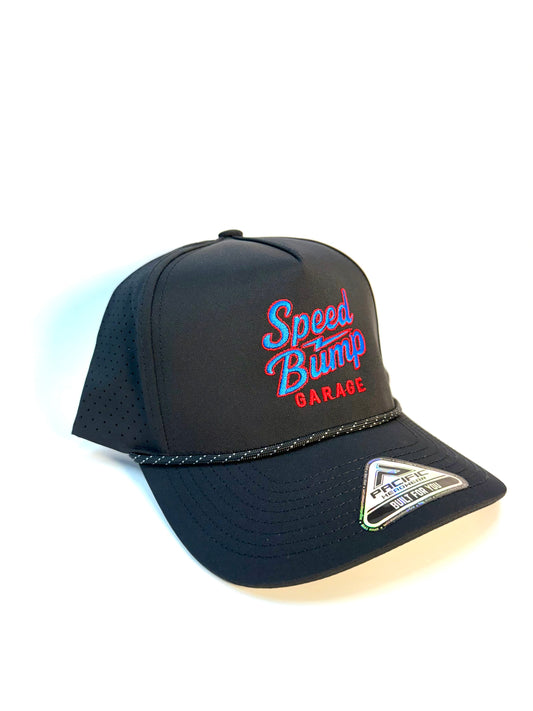 SBG Black Performance Back Rope Hat