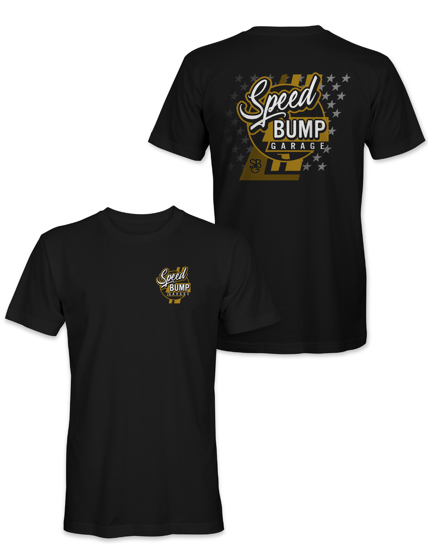 Speed Bump Garage Logo Tee (Black)