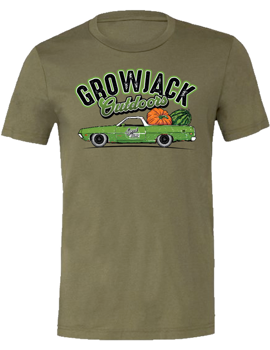 GrowJack / Speed Bump Tee (Green)